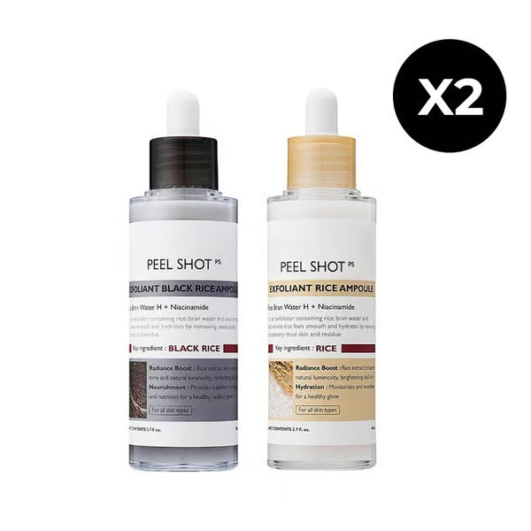 SkinAura – Mild Exfoliating Black Rice Ampoule Serum