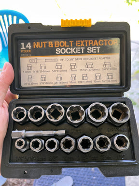 GripForge – Heavy-Duty Bolt Extractor Tool Set