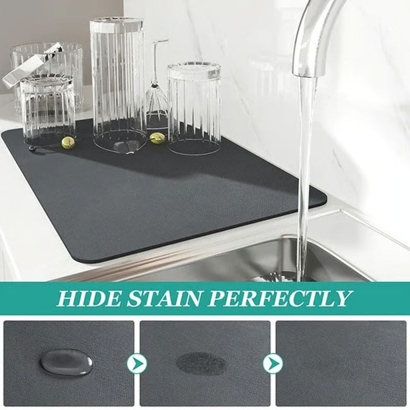 NoSpill – Kitchen Drain Drying Pad