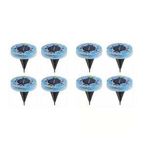 NightMosaic – Waterproof Solar Pathway Lights