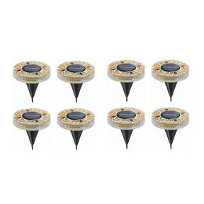 NightMosaic – Waterproof Solar Pathway Lights