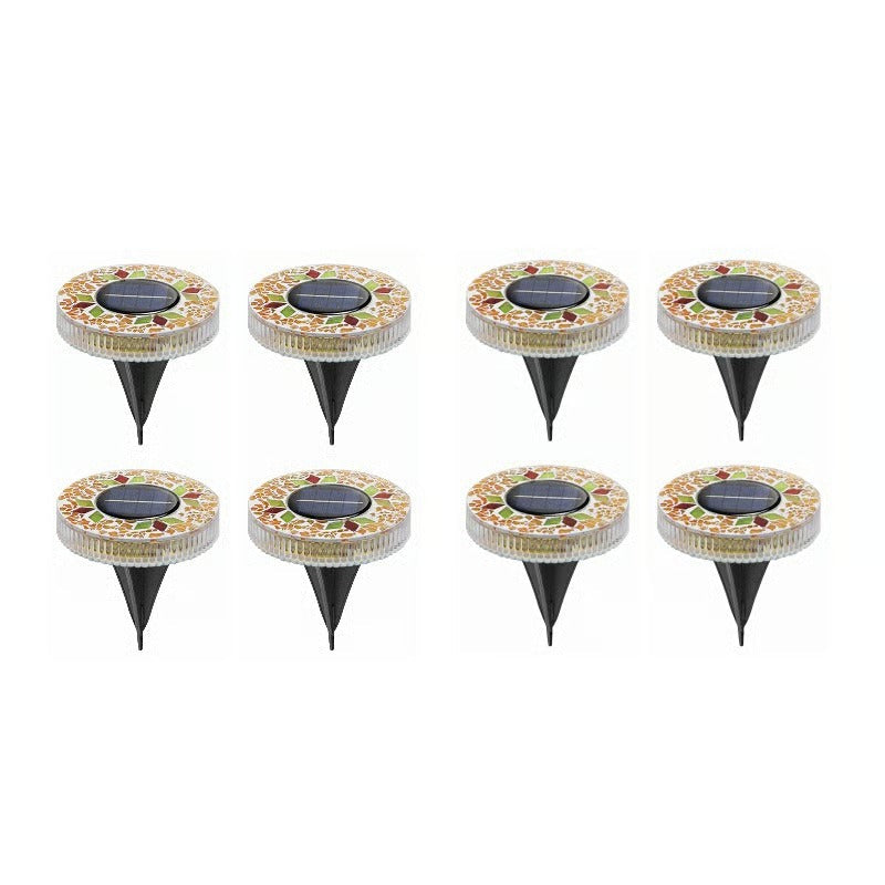NightMosaic – Waterproof Solar Pathway Lights