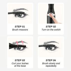 GlamCurl – Heated Eyelash Curler for Lift & Volume (1+1 FREE)