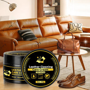 LeatherGlow – Premium Leather Restoring Cream