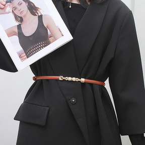 BellaWaist – Pearl Buckle Fashion Belt for Women