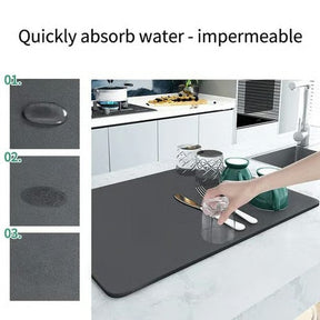 NoSpill – Kitchen Drain Drying Pad