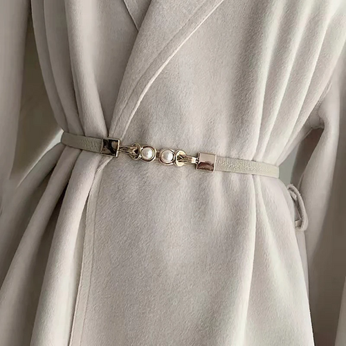 BellaWaist – Pearl Buckle Fashion Belt for Women