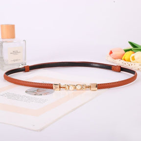 BellaWaist – Pearl Buckle Fashion Belt for Women