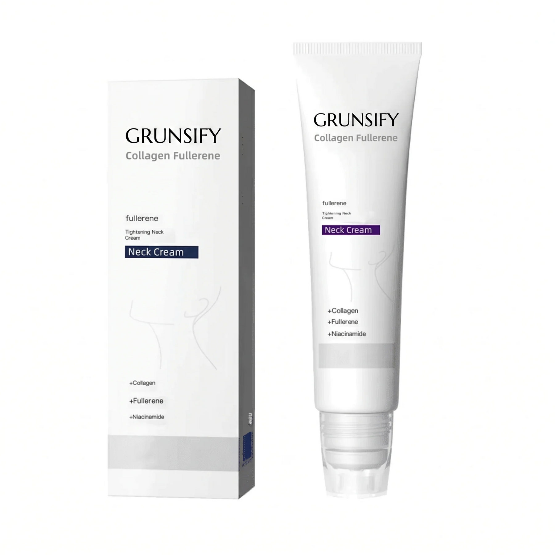 DermaRoll Neck – Sculpting Lift Cream