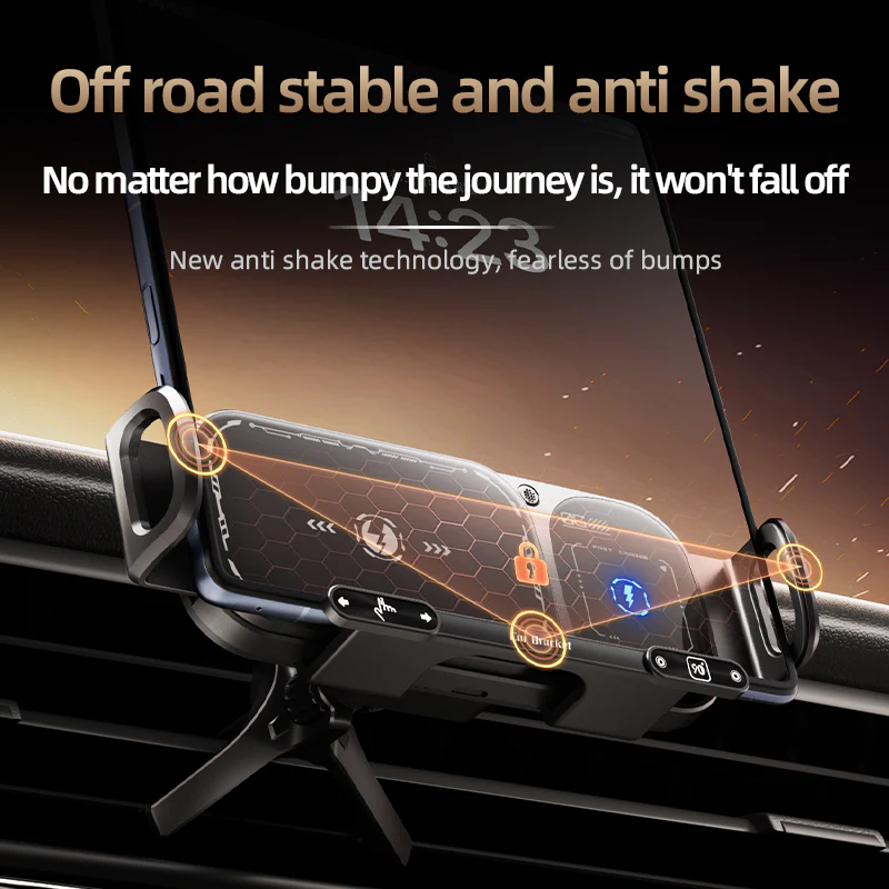ChargeDrive – Wireless Charging Rotating Car Mount