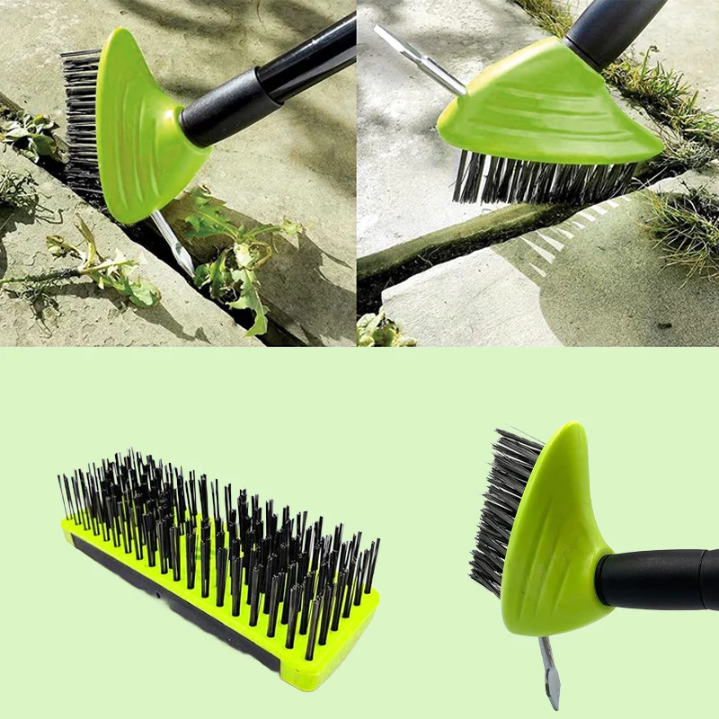 GardenPro – 3-in-1 Versatile Weed Cleaning Brush Kit