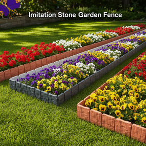 StoneFlex – Imitation Stone Garden Fence Border