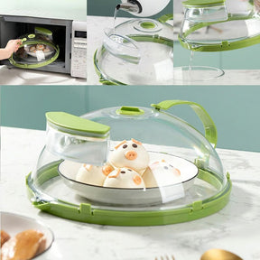 SafeHeat – Microwave Splash-Proof Food Cover