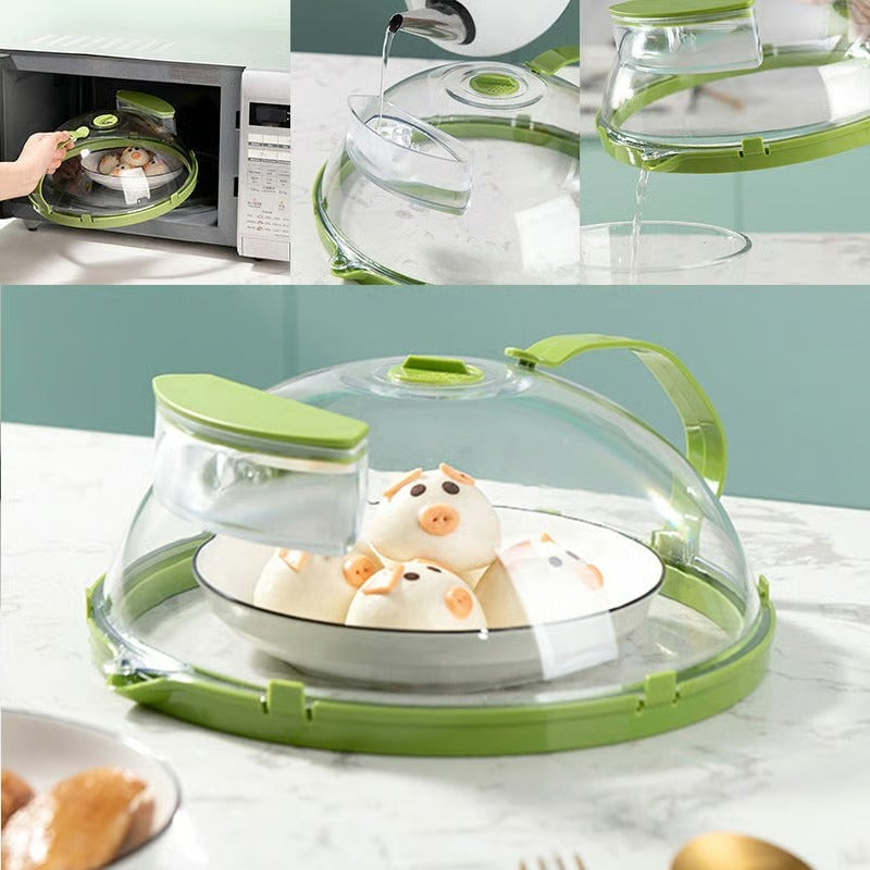 SafeHeat – Microwave Splash-Proof Food Cover