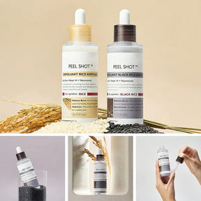 SkinAura – Mild Exfoliating Black Rice Ampoule Serum