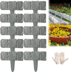 StoneFlex – Imitation Stone Garden Fence Border