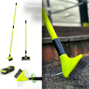 GardenPro – 3-in-1 Versatile Weed Cleaning Brush Kit