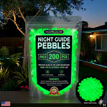 ObsidianGlow – Dark Garden Stones