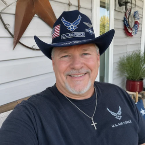 FreedomRidge – Aim High Air Force Western Hat