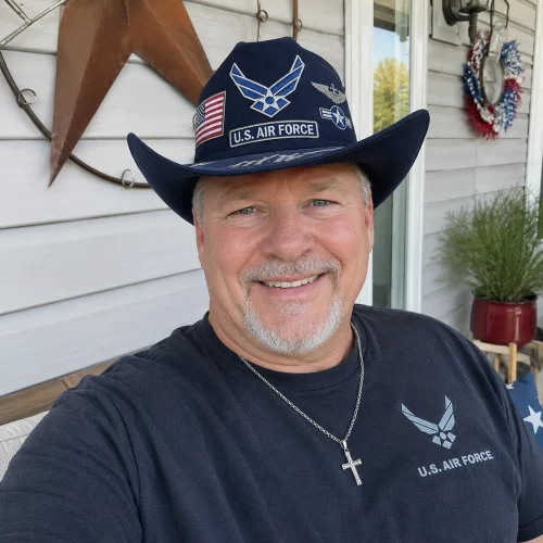 FreedomRidge – Aim High Air Force Western Hat