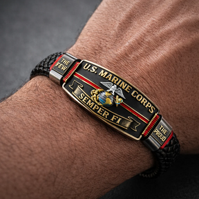 SemperValor – U.S. Marine Corps Tribute Bracelet