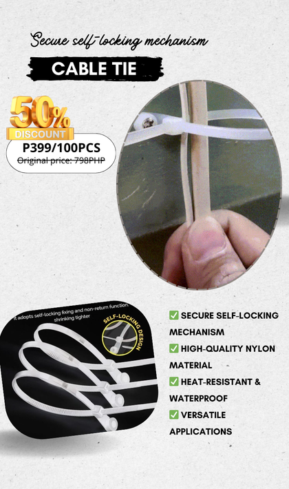TieLock Pro – Screw Mount Cable Ties