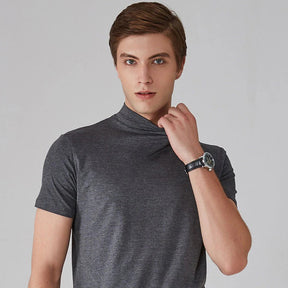 NeoCollar – Sleek High Neck T-Shirt