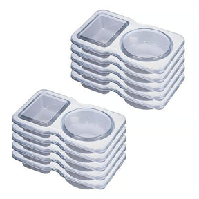 FreshPack Duo – Two-Compartment Snack Storage Box