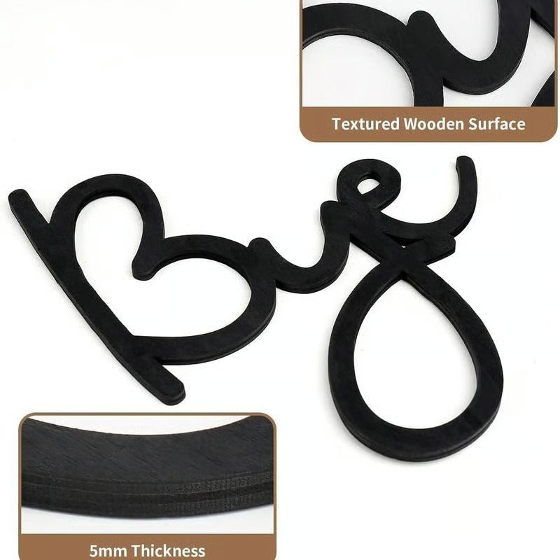 SweetEntry – Family Love You Bye Entryway Wall Decor
