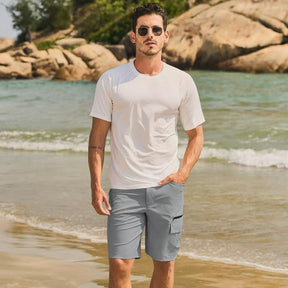 RuggedFlex – Multi-Pocket Cargo Shorts