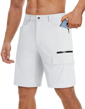 RuggedFlex – Multi-Pocket Cargo Shorts