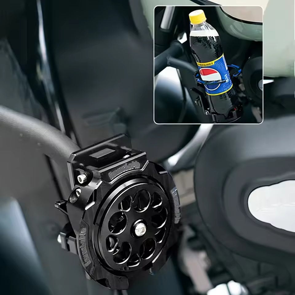 RideSecure – Folding Rotating Aluminum Cup Holder