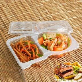 FreshPack Duo – Two-Compartment Snack Storage Box
