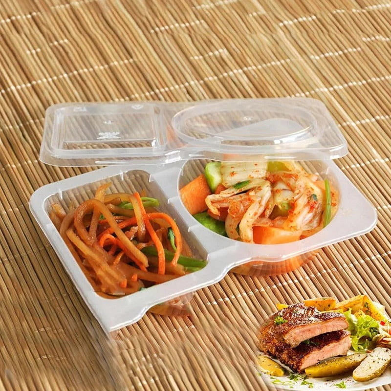 FreshPack Duo – Two-Compartment Snack Storage Box