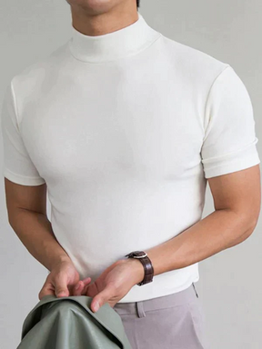 NeoCollar – Sleek High Neck T-Shirt