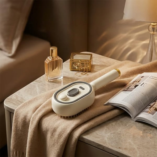 MistGlow – Hydrating Scalp Massage Hair Brush