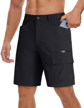 RuggedFlex – Multi-Pocket Cargo Shorts