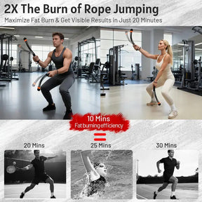 BurnSwing – Ropeless Adjustable Resistance Fitness Ropes