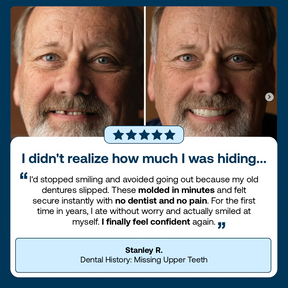 🌎Ends Today: 70% OFF! ⏰Yagoo™ Medical Full Denture with Strong Suctiond🦷Obtain American Dental Association (ADA) Certification