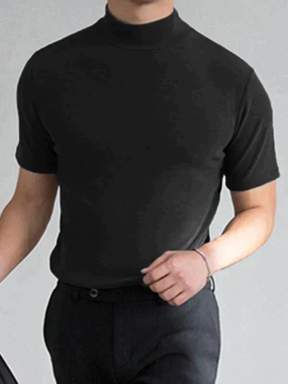 NeoCollar – Sleek High Neck T-Shirt