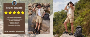 RuggedFlex – Multi-Pocket Cargo Shorts