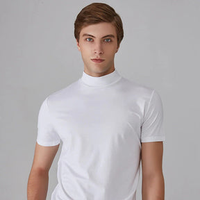NeoCollar – Sleek High Neck T-Shirt