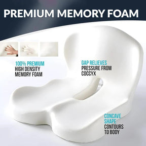 ComfyGrip – Non Slip Memory Foam Support Seat