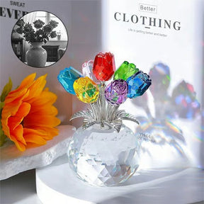 EternaPetal – Multicolor Crystal Rose Gift