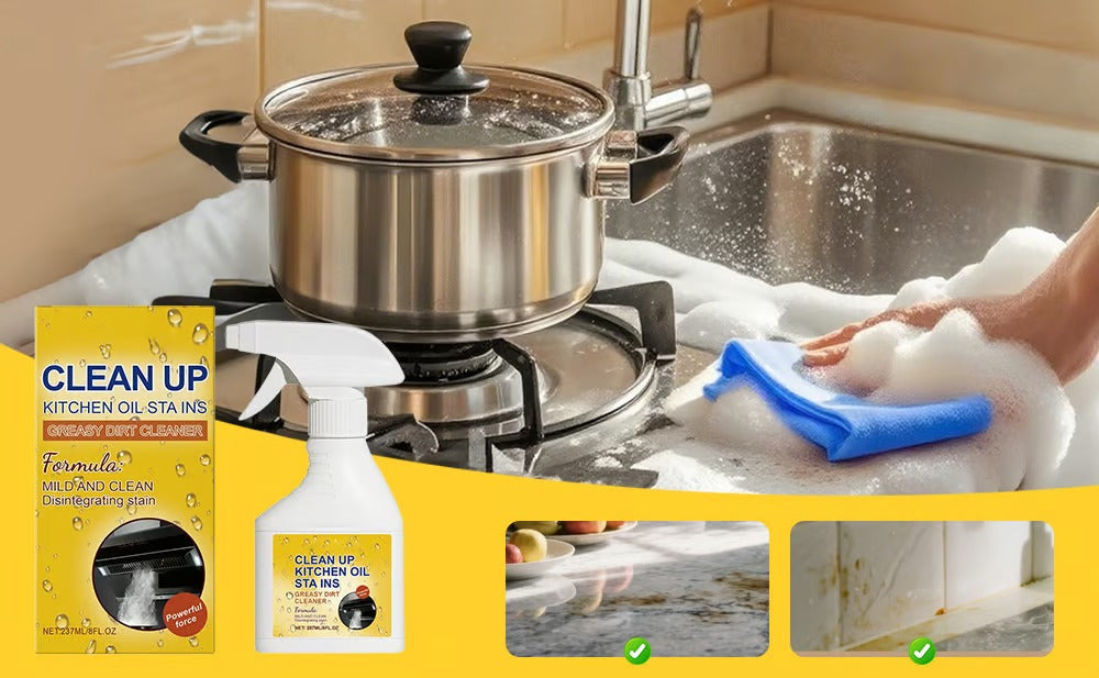 GrimeAway – Heavy-Duty Kitchen Degreaser Spray