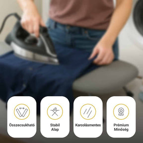 QuickIron - Portable Ironing Board for Apartments & Travel