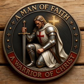 CrimsonCross – Warrior of Faith Coin