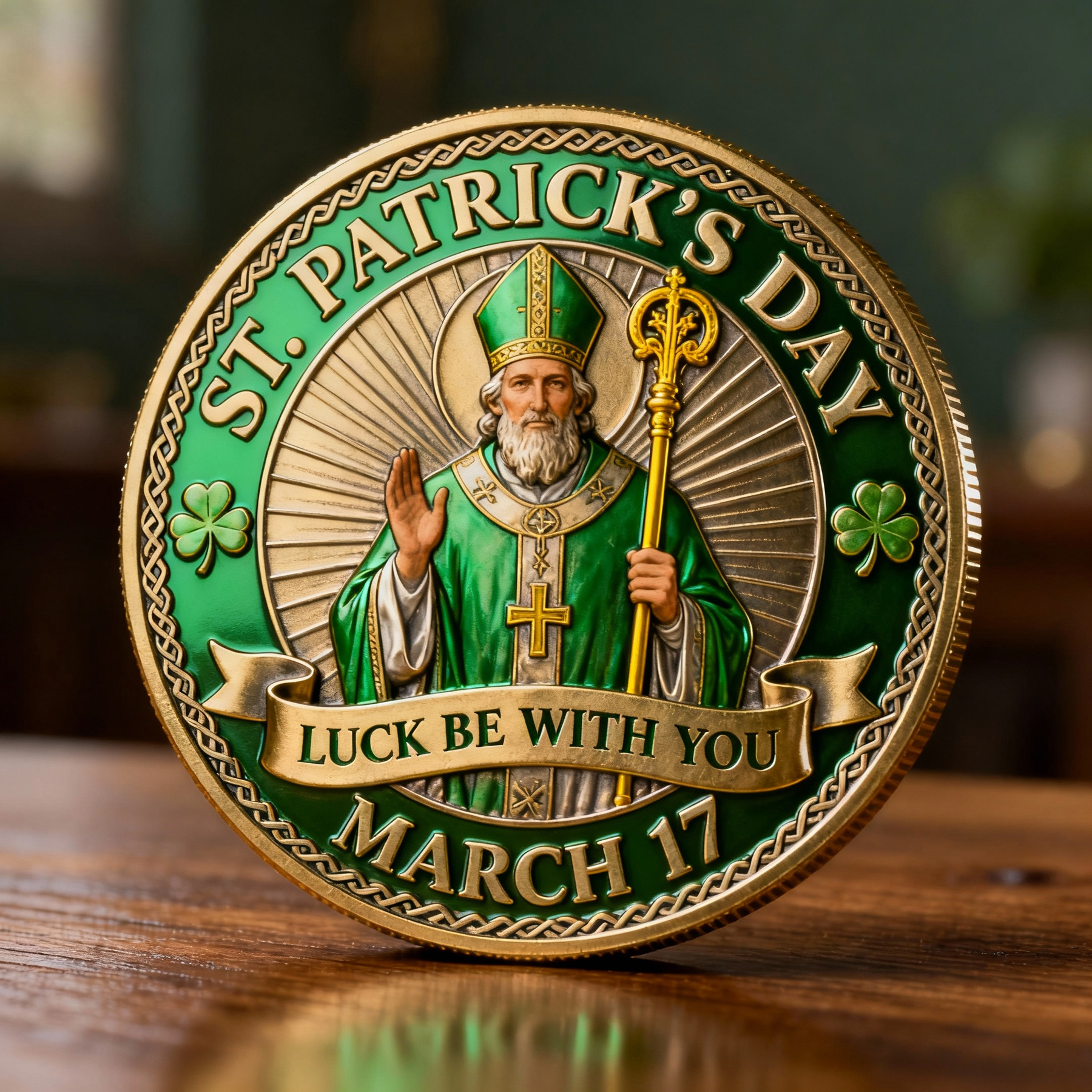 EmeraldLegacy - St. Patrick’s Day Collectible Coin
