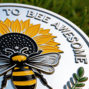 KindVibes – Bee Kind Positivity Collectible Coin