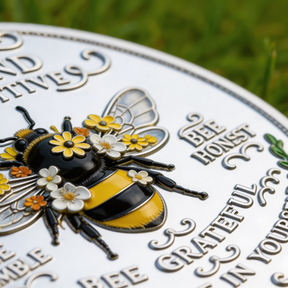 KindVibes – Bee Kind Positivity Collectible Coin